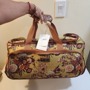Jessica Simpson Bags Jessica Simpson Floral Duffel Carry On 22